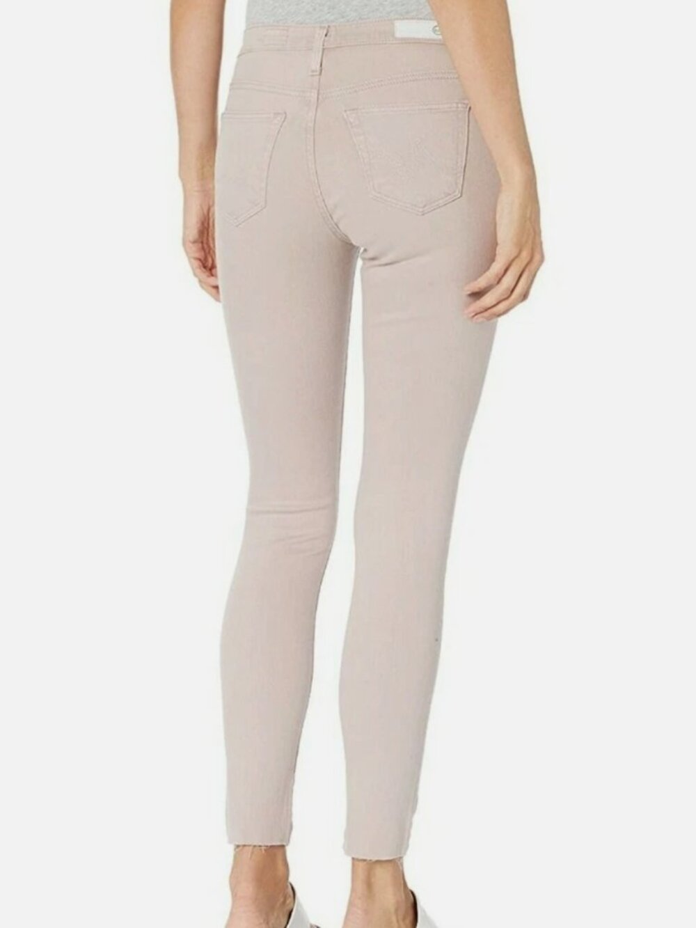 AG Adriano Goldschmied The Legging Ankle Super Skinny Jeans – Taupe/Khaki – Size